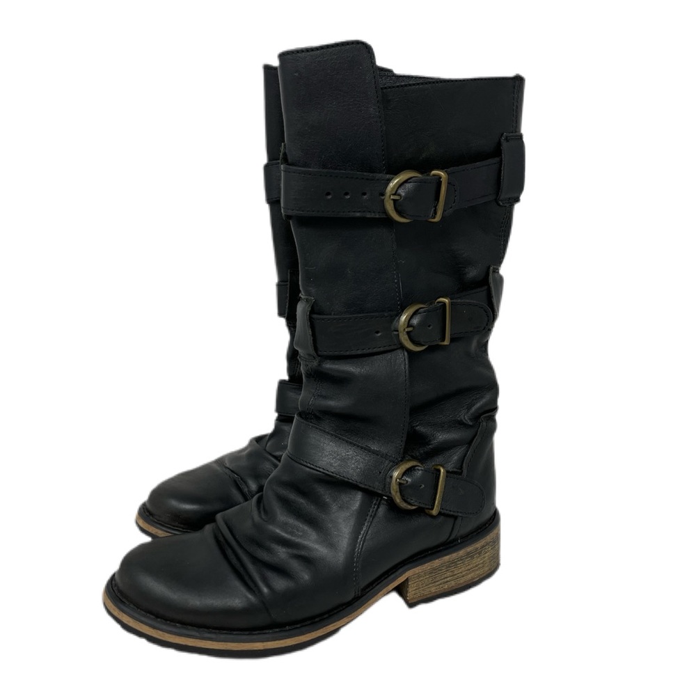 Steve Madden Buck/Buckkie Boots - Size 7.5 - Black